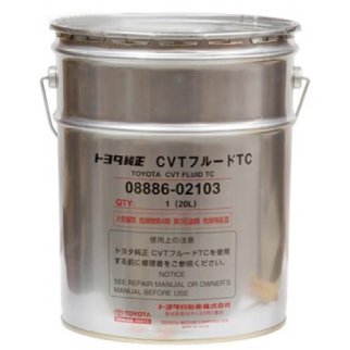 Масло трансмиссионное CVT TOYOTA Синтетическое 20л. фото