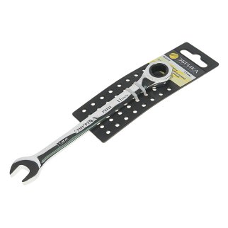 Ключ комбинированный 11мм трещоточный (на держателе) ЭВРИКА фото