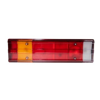 87-37108-SX_фонарь задний! (E4) с подсветкой НЗ 6-секц. прямоуг.с ребрами, с кабелемOmn MB Sprinter фото