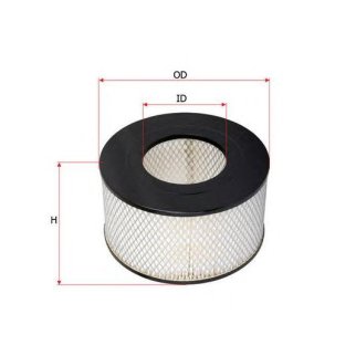 Фильтр воздушный Toyota Land Cruiser 3.0TD-4.2TD/4.5 74> SAKURA фото