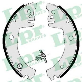 Колодки торм.бар.SKODA FAVORIT 90-95/FELICIA 98-01 фото