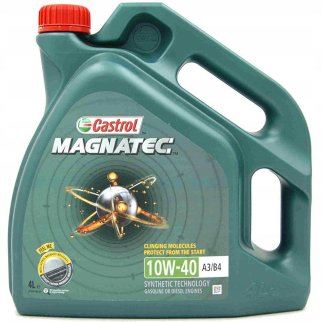 Моторное масло Castrol Magnatec 10W-40 A3/B4 4л 15C978 15CA24 фото