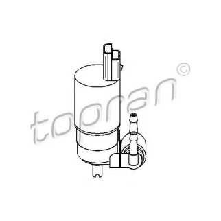 Насос омывателя topran 700132756 фото