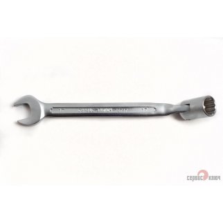 Ключ рожковый 17мм с карданной головкой удлиненный СЕРВИС КЛЮЧ фото