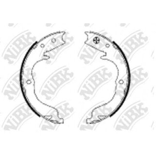 Колодки ручного тормоза к-кт NiBK FN0625 фото