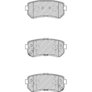Колодки тормозные задние дисковые к-кт FERODO FDB4235 фото