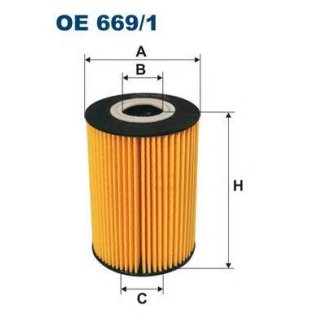 Фильтр масляный FILTRON OE 6691 фото