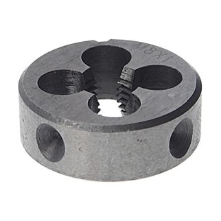 Плашка M08x1-o25мм, в пластиковом футляре ЭВРИКА фото