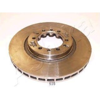 Диск тормозной передний вентилируемый ashika 60-05-539 фото