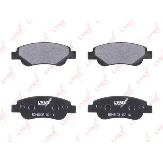 Колодки тормозные передние к-кт LYNXauto BD-6103 фото