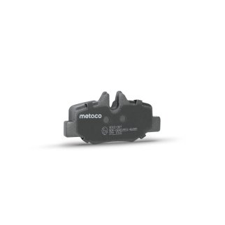Колодки тормозные задние дисковые к-кт metaco 3010-067 фото 3