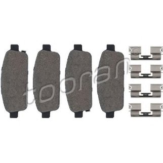 Колодки тормозные к-кт topran 208005755 фото