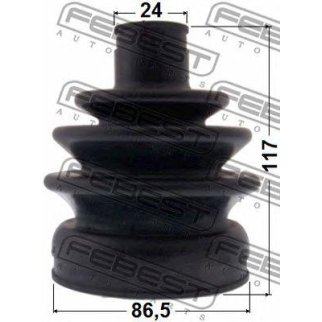 1217-TER_к-кт пыльника ШРУСа наружного! Hyundai Terracan 2.5TD/2.9CRDi/3.5i 01-06 фото