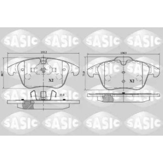 Колодки тормозные дисковые (комплект) фото