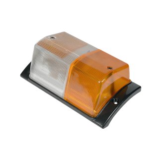 88-90548-SX_фонарь указателя поворота! правый в сборе желт./бел. Scania 2/3-Serie фото 3