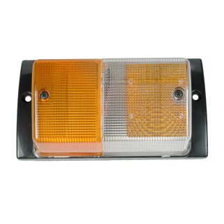 88-90548-SX_фонарь указателя поворота! правый в сборе желт./бел. Scania 2/3-Serie фото