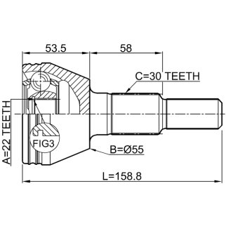 ШРУС 1010-C100 фото 2