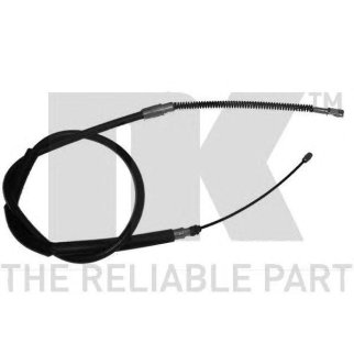 Трос стояночного тормоза задний левый,правый / VW Transporter-III 79~92 фото