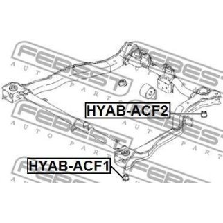 Сайлентблок FEBEST HYAB-ACF1 фото