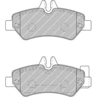 Колодки тормозные задние к-кт FERODO FVR1780 фото