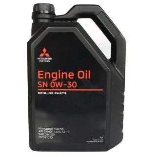 Масло моторное MITSUBISHI Engine Oil 0W-30 4 л MZ321033 фото