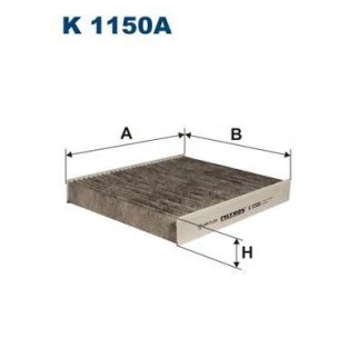 Фильтр салона FILTRON K 1150A фото