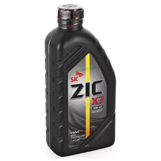 Масло моторное ZIC X7 5W40 синт. 1л фото