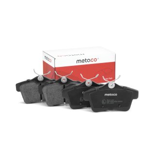 Колодки тормозные задние дисковые к-кт metaco 3010-124 фото