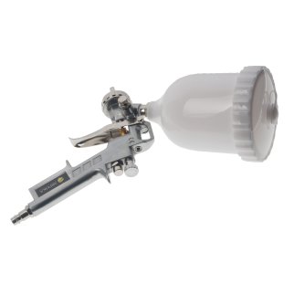 Краскопульт с верх. пластиковым бачком 600мл 1,5мм ЭВРИКА фото 3