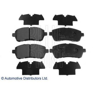 Колодки тормозные дисковые FORD: FIESTA VI 1.4, 1.4 TDCi, 1.6 TDCi, 1.6 Ti 08- фото