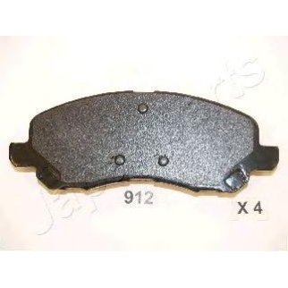 Колодки тормозные Japanparts PA-912AF фото