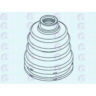 Пыльник ШРУСа внутр к-кт FORD: FIESTA V 01-, FIESTA VI 08- фото