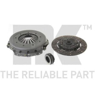 Комплект сцепления с выжимным подшипником-242mm / FORD Transit 2.0 OHC (МКПП-МТ75) 91~94 фото