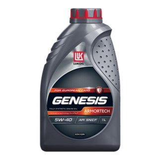 Масло моторное ЛУКОЙЛ GENESIS Armortech 5W40 1л фото