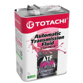 Масло трансмиссионное TOTACHI ATF SP-IV 4л синт. фото