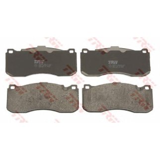 Колодки тормозные передние к-кт TRW GDB1802 фото