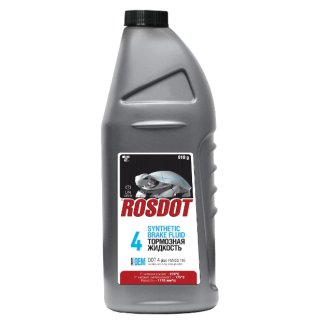 Жидкость тормозная РосДот-4 910г. п/э фото