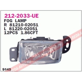 Фара противотуманная R фото