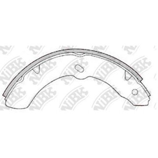 Колодки тормозные барабанные фото