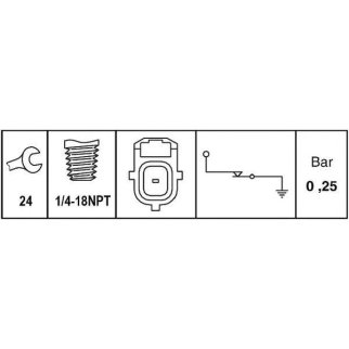 Датчик давл.масла FORD FOCUS II/MONDEO III фото