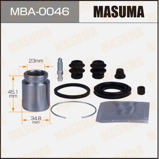 Ремкомплект тормозного суппорта с поршнем NISSAN PRIMERA MASUMA MBA-0046 фото 1 Ремкомплект тормозного суппорта с поршнем NISSAN PRIMERA MASUMA MBA-0046 фото 1