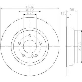 Диск тормозной задний TEXTAR 92176503 фото