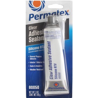 Герметик PERMATEX силиконовый прозрачный (60-230С) 85г. фото
