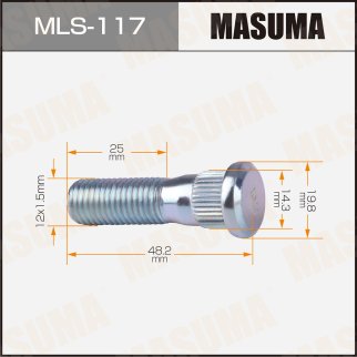 Шпилька колеса Masuma MLS-117 фото