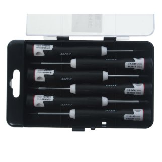 Набор отверток прецизионных 6шт PH00, PH0, PH1, SL1.5, SL2.5, SL3 (длина 150мм) JTC /1 фото 2