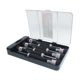 Набор отверток прецизионных 6шт PH00, PH0, PH1, SL1.5, SL2.5, SL3 (длина 150мм) JTC /1 фото