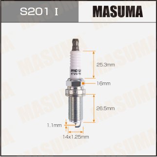 Свеча зажигания Masuma S201I фото