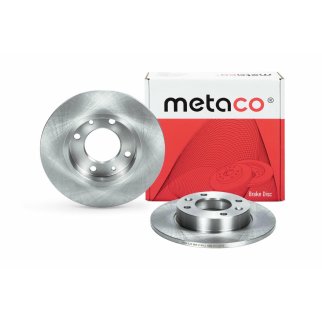 Диск тормозной задний metaco 3060-129 фото 3