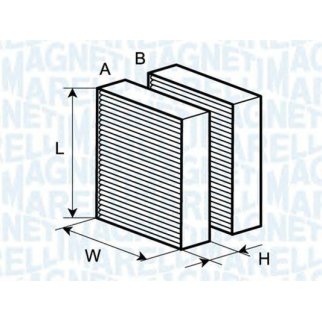 BCF264 Фильтр салона Peuge 207 06-> фото