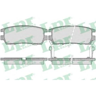 Колодки тормозные LPR _05P518 фото